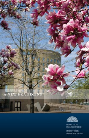 Fredonia College Foundation Annual Report, 2011, cover